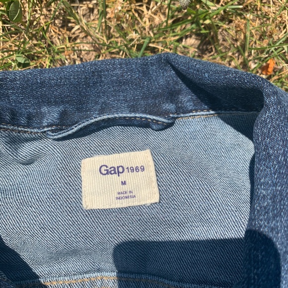 Gap Dark Wash Denim Jacket - Picture 3 of 3